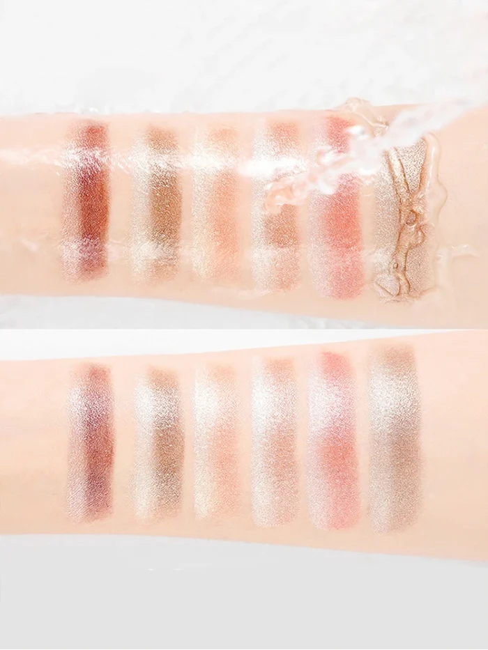 Gradient two-color eye shadow pen waterproof, sweat proof, not easy to smudge, pearlescent, fine shiny, lazy eye shadow s - Image 4