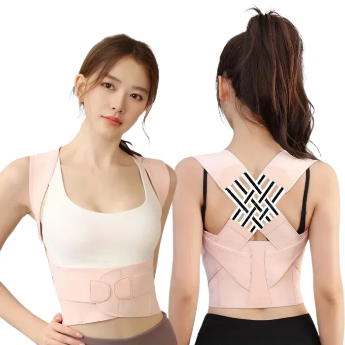 Posture Corrector for Women and Men, Adjustable Shoulder Posture Brace, Back Straightener Posture, Used for Middle Upper Spine - Image 4