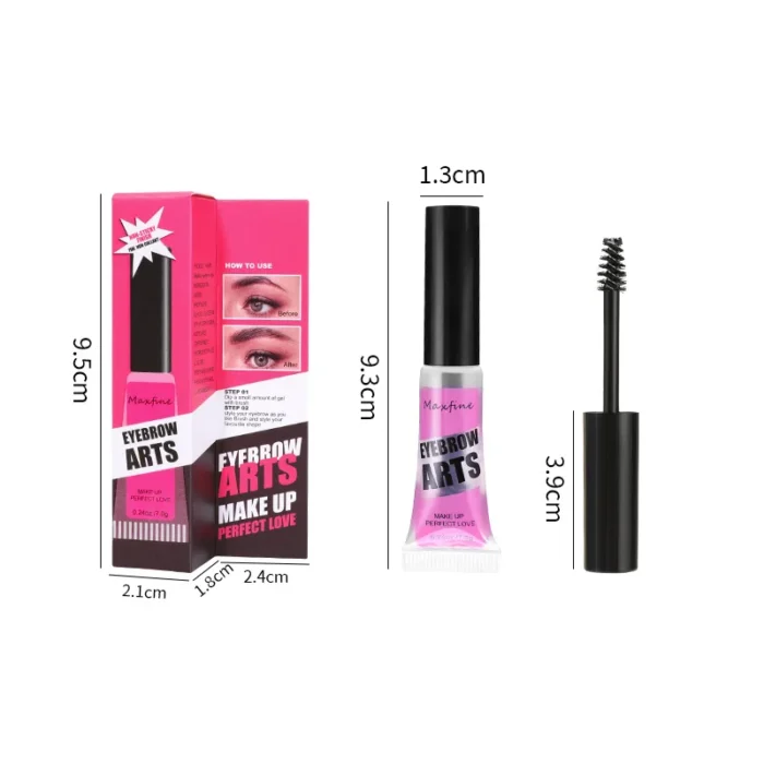 Eyebrow Gel Long-lasting Fixed Eyebrow Waterproof Quick-dry Hose Transparent Eyebrow Gel Makeup Eye Makeup - Image 5