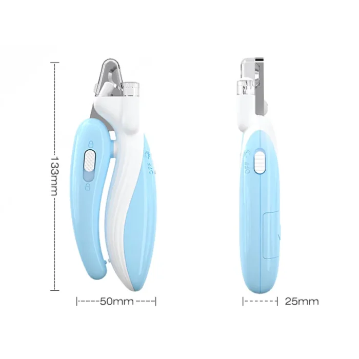 Professional Pet Nail Clippers with Led Light Pet Claw Grooming Scissors for Dogs Cats Small Animals Paw Nail Trimmer Pet Supply - Image 5