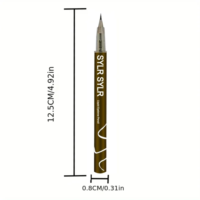 0.008mm Ultra Fine Eyebrow Pen Long Last Smudge Proof Waterproof Sweat-Proof High Pigmented Easy Applying Liquid Eye Brow Pencil - Image 6