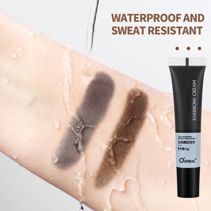 OCHEAL Eyebrow Gel Peel Off Waterproof Long Lasting Eye Cream Coloring Eyebrow Glue Natural Tinting Tattoo Quick Dry Brow Makeup - Image 4