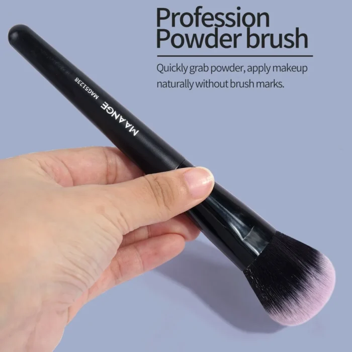 Maange 20Pcs Makeup Brushes with Box Professional Cosmetic Powder Eye Shadow Foundation Blush Blending Beauty Tool For Women - Image 4