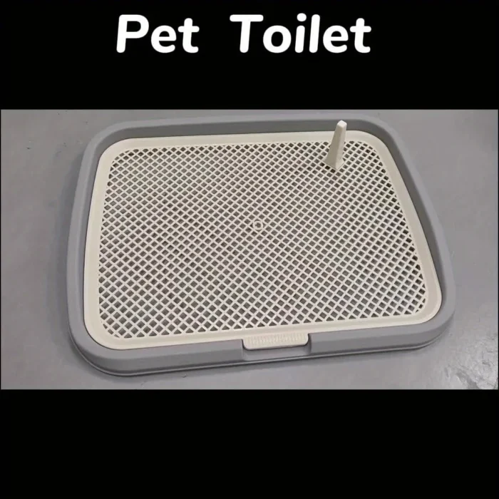 Dog Potty Training Toilet, Plastic Dog Pee Pad Holder With Removable Net, Reusable Dog Potty Trainer Dog Toilet Tray For Pets Up - Image 6