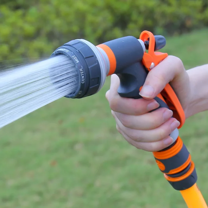 Water Gun High-Pressure Water Spray Gun Car Washer Hose Nozzle Garden Watering Sprinkler Sprinkler Cleaning Water Gun - Image 2