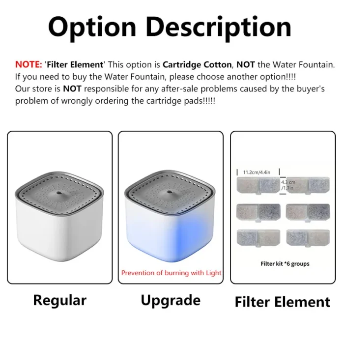 3L Cat Water Fountain Auto Recirculate Filter Large Capacity Filtring Cat Water Drinker USB Electric Mute Cats Water Dispenser - Image 2