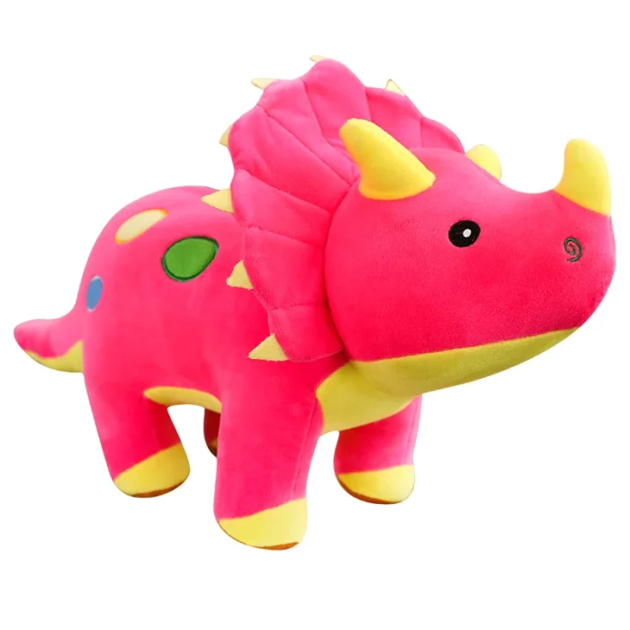 Creative Big Plush Soft Triceratops Stegosaurus Plush Toy Dinosaur Doll Stuffed Toy Kids Dinosaurs Toy Birthday Gifts - Image 3