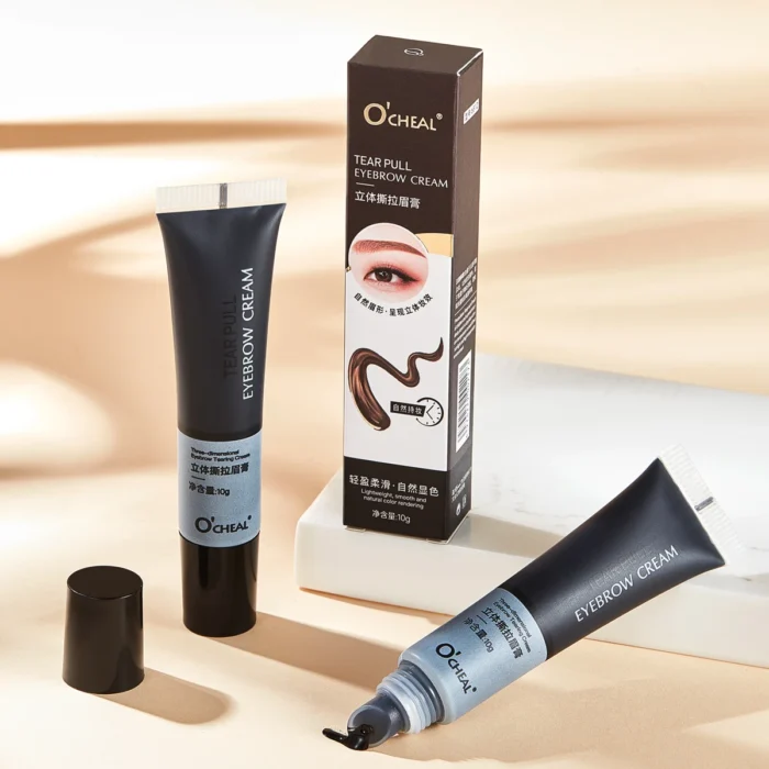 OCHEAL Eyebrow Gel Peel Off Waterproof Long Lasting Eye Cream Coloring Eyebrow Glue Natural Tinting Tattoo Quick Dry Brow Makeup - Image 6