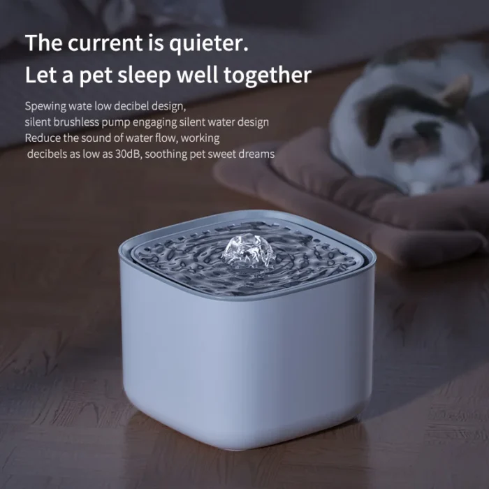 3L Cat Water Fountain Auto Recirculate Filter Large Capacity Filtring Cat Water Drinker USB Electric Mute Cats Water Dispenser - Image 6