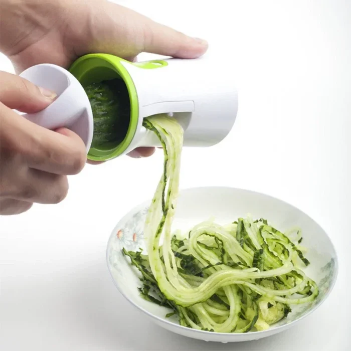 LMETJMA Heavy Duty Spiralizer Vegetable Slicer Vegetable Spiral Slicer Cutter Zucchini Pasta Noodle Spaghetti Maker KC0335 - Image 2