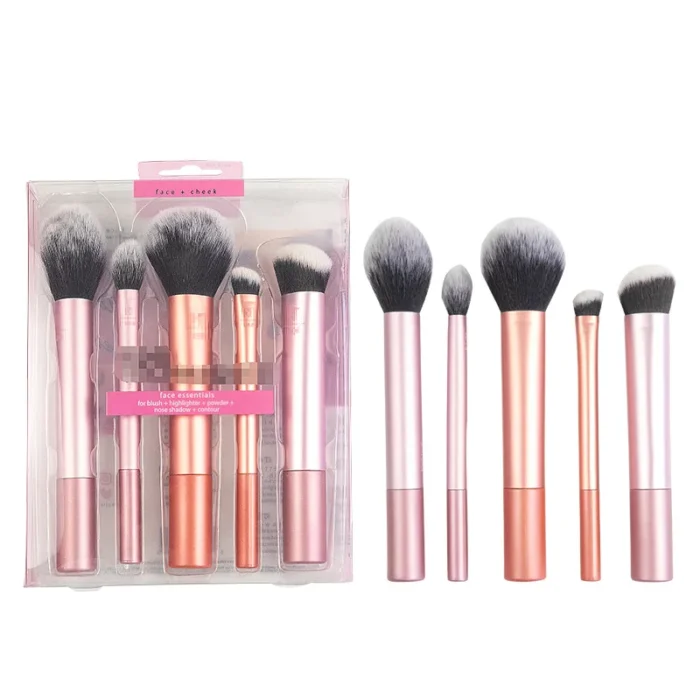 Popular Full Set of Makeup Brush Set Powder Blusher Brush Halo Dye Brush Eye Shadow Brush Beauty Egg - Image 2