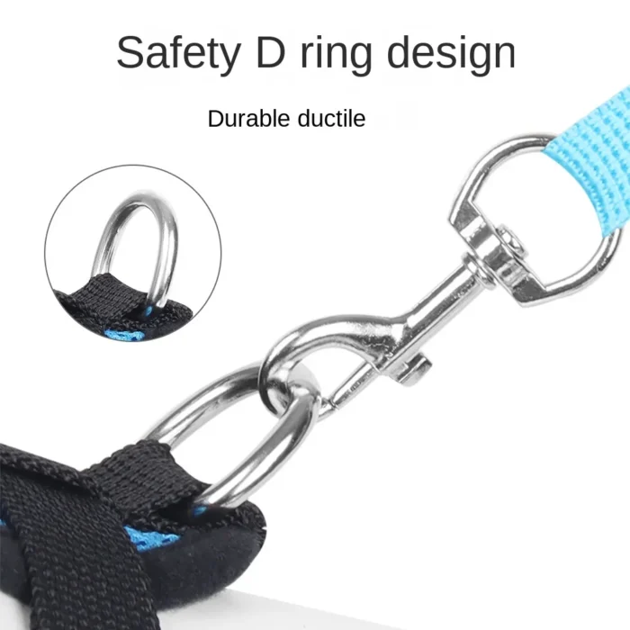 Summer Cat Dog Harness Lead Leash Adjustable Vest Polyester Mesh Breathable Harnesses Reflective for Small Dog Cat Lesah - Image 5