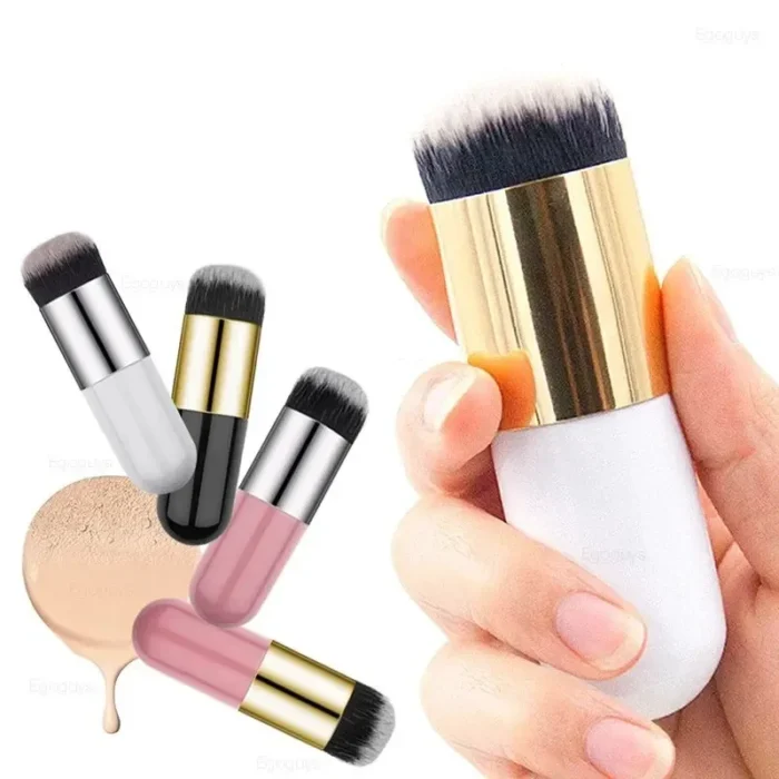 Brush Large Small Fat Pier Foundation Make-Up Brush Bb Cream Mushroom Brush No Powder No Mark Foundation Make-Up Brush - Image 2