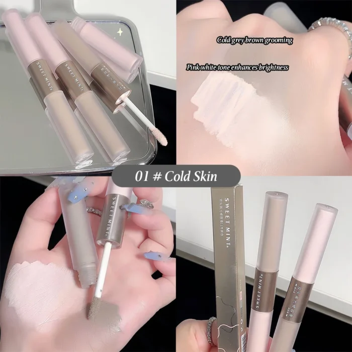Double-ended Liquid Contouring Highlighter And Shadower In One Create A Long-lasting Natural Contouring Stick - Image 2
