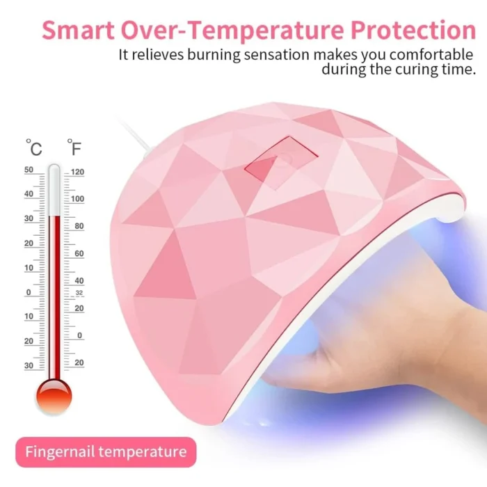 LINMANDA UV LED 54W Lamp Sunlight Nail Dryer Lamp Nail Professional Nail Art Tools Accessories for Fingernail Toenail Salon - Image 5