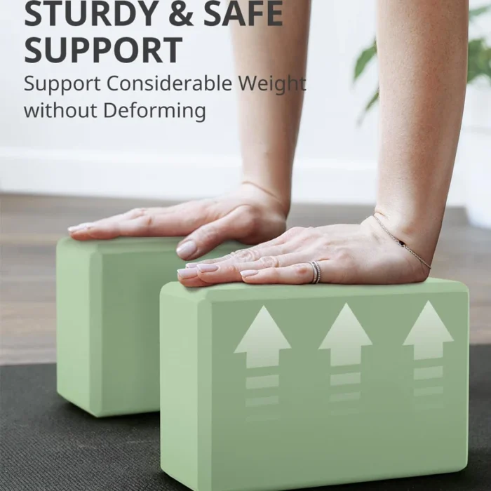 Yoga Building Blocks Cubes Pilates Bricks Reinforcement Mats Sports Supplies Exercise Home Exercise Equipment Fitness Eva - Image 4