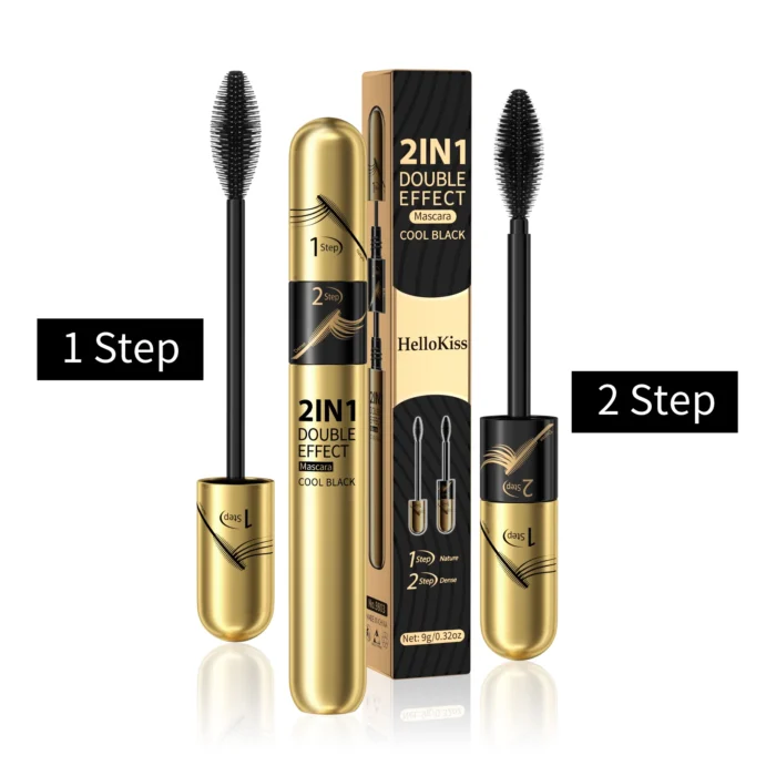 4D Silk Fiber Lash Mascara Waterproof Rimel 3d Mascara For Eyelash Extension Black Thick Lengthening Eye Lashes Korean Cosmetics - Image 2