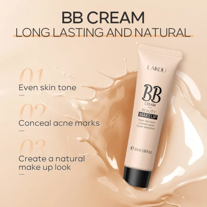 6-color optional concealer BB cream 30ml natural facial concealer primer - Image 6