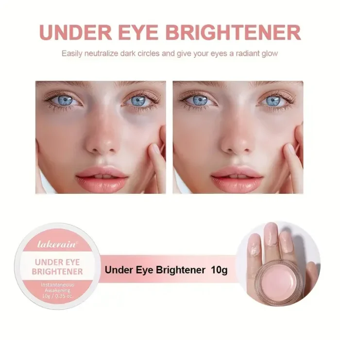 Hydrating Eye Brightening Concealer&Contour Cream-Full Coverage,Long Lasting,Correcting Eye Concealer for a Perfect Look Makeup - Image 3