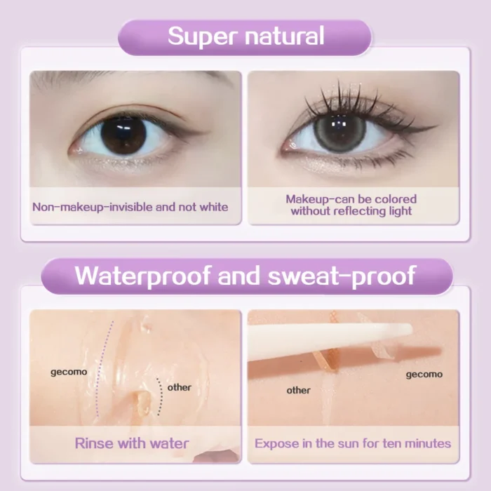 240 PCS Double Eyelid Stickers Natural Invisible And Long-lasting Shaping Big Eye Beauty Tapes For Single Eyelid Person - Image 2