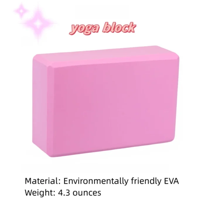 Yoga Building Blocks Cubes Pilates Bricks Reinforcement Mats Sports Supplies Exercise Home Exercise Equipment Fitness Eva - Image 5