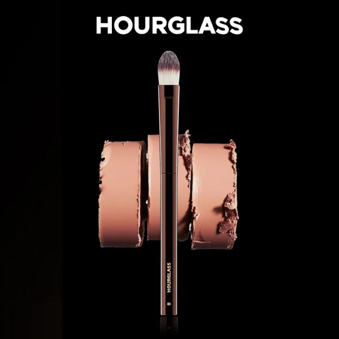 Hourglass Makeup Brush- No.8 Large Concealer Brush Soft Fiber Hair Cover up Flaws Fashion Design Single Face Brush - Image 3