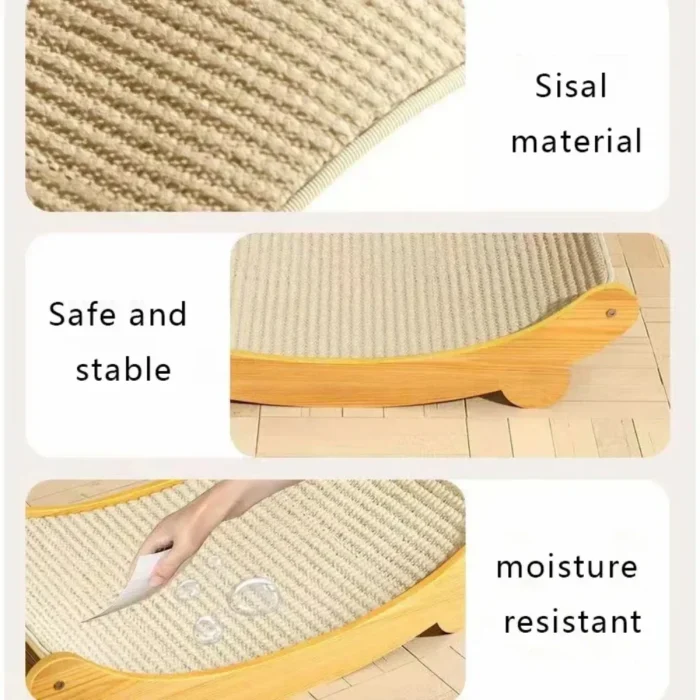 Cat Scratch Board Cat Scratching Pads Detachable Wear-resistant Multifuction Cats Sleeping Bed Kitten Grinding Cat Toys - Image 5