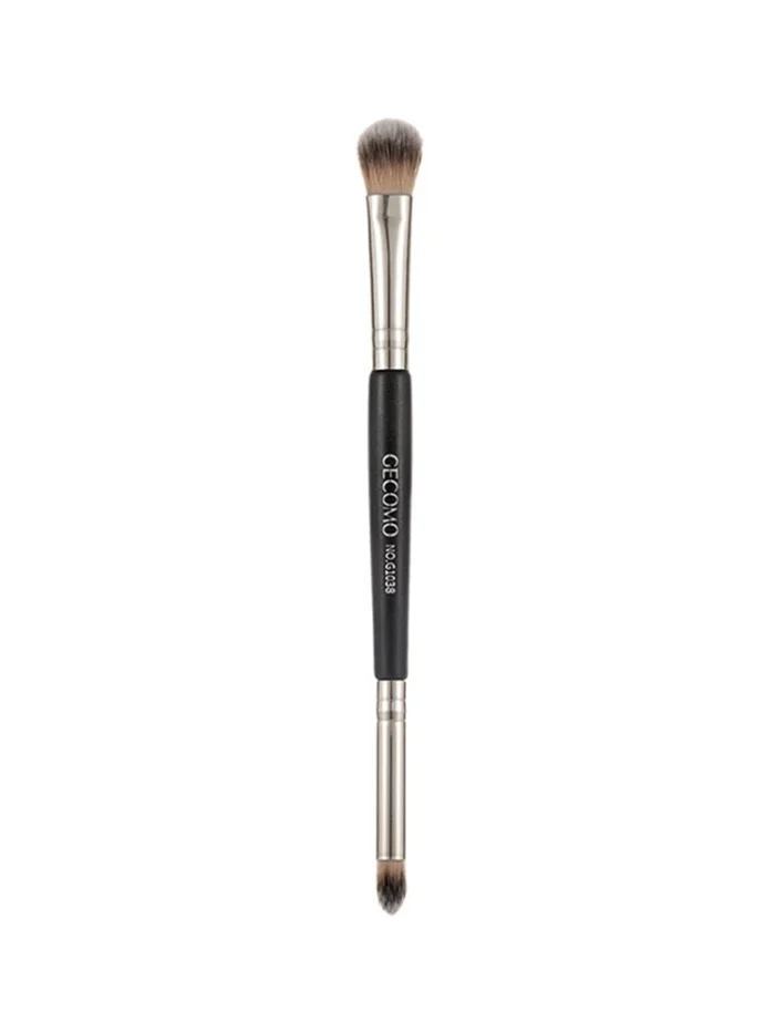 Double-headed painting eyeshadow brush novice makeup brush soft hair does not eat powder natural dizzy dye easy makeup - Image 6