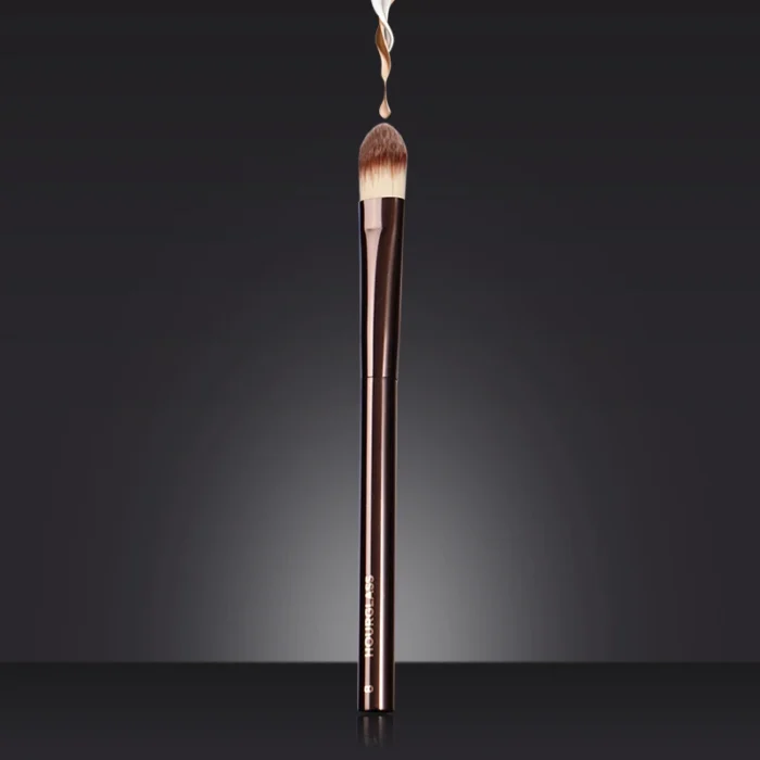 Hourglass Makeup Brush- No.8 Large Concealer Brush Soft Fiber Hair Cover up Flaws Fashion Design Single Face Brush - Image 4