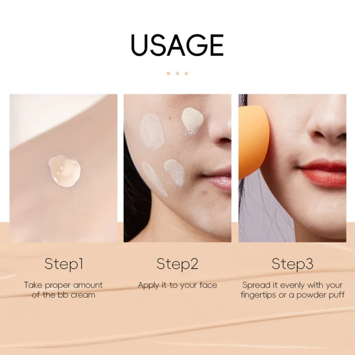 6-color optional concealer BB cream 30ml natural facial concealer primer - Image 3