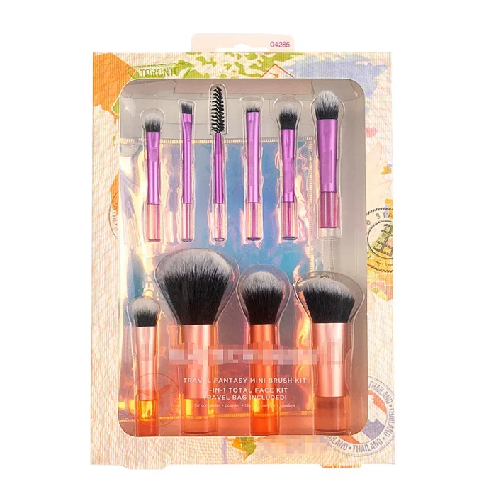 Popular Full Set of Makeup Brush Set Powder Blusher Brush Halo Dye Brush Eye Shadow Brush Beauty Egg - Image 3