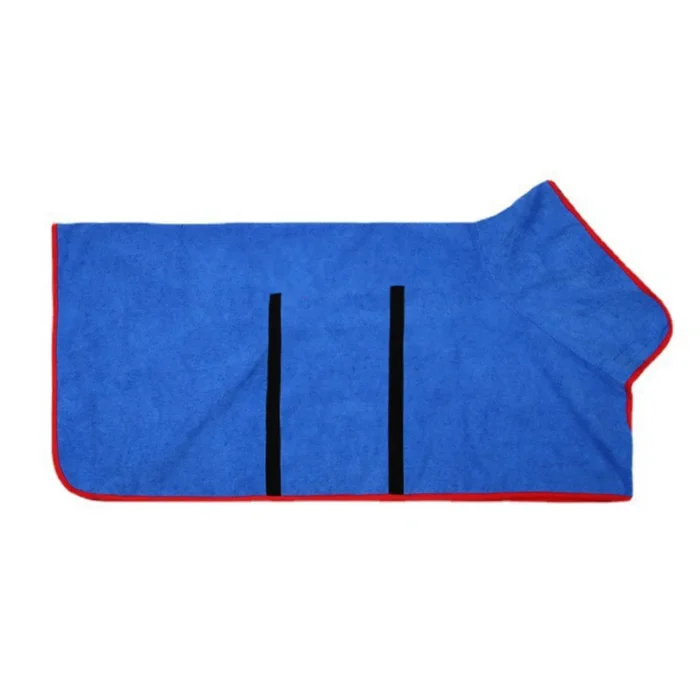 Dog Bathrobe Absorbent Pet Quick Drying Bath Towel Dog Bath Towel Large Small Dogs Clean Absorbent Bathrobe Full Body Wrap Cat - Image 2