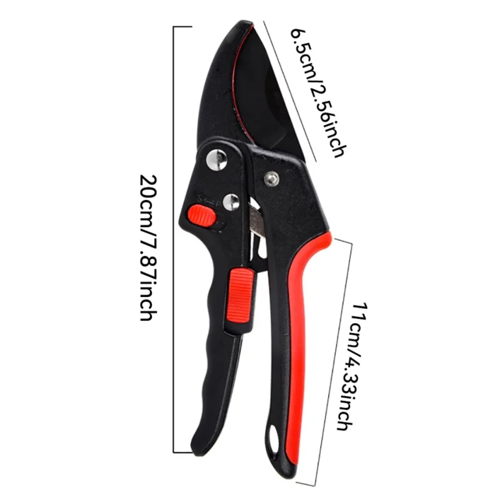 Premium Garden Clippers Gardening Tasks 3 Times Easier, Rachet Hand Ideal For Those With Arthritis or Weak Hands, Cut Capacity S - Image 6