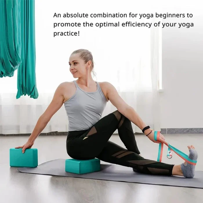 Yoga Building Blocks Cubes Pilates Bricks Reinforcement Mats Sports Supplies Exercise Home Exercise Equipment Fitness Eva - Image 2