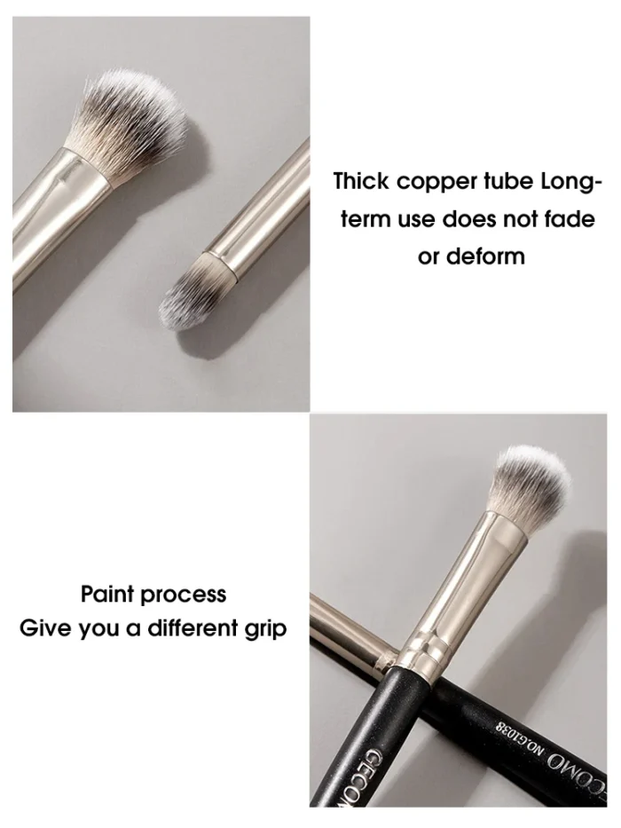 Double-headed painting eyeshadow brush novice makeup brush soft hair does not eat powder natural dizzy dye easy makeup - Image 5